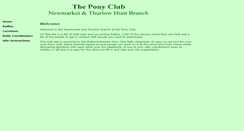 Desktop Screenshot of ponyclub.brakeysolutions.co.uk